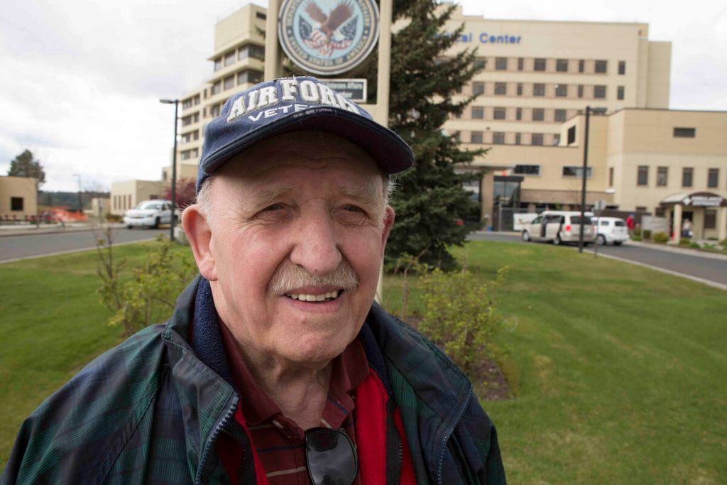 veteran going to VA medical center